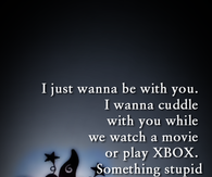 I just wanna 