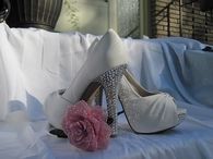 Wedding Shoes with Bling