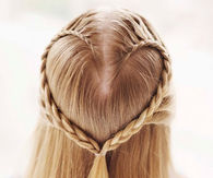 Hair Braided into Heart