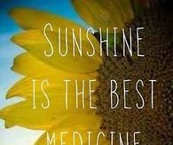 Sunshine is the best medicine