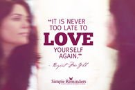 It's never too late