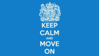 Keep calm and move on