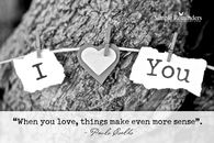 When you love