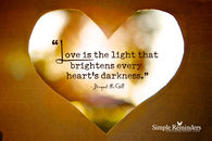 Love is the light