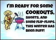 Im ready for cookouts