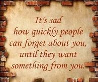 its sad