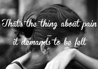 The thing about pain