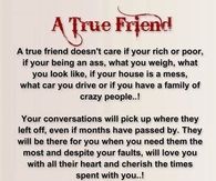 a true friend