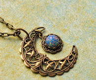 Boho gypsy necklace