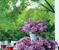 Lilac centerpiece