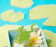 Frog in a box card