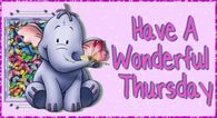 Have a wonderful thursday
