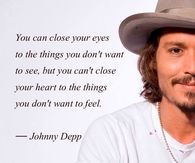 You can close your eyes