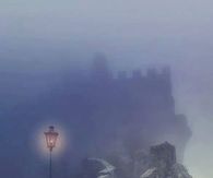 Castle lamp post