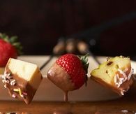 Candy bar fondue