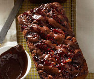 Dark chocolate raspberry banana bread