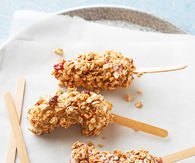 Banana crunch pops