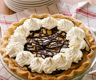 Banana butterscotch cream pie