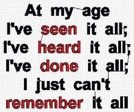 at my age