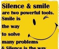 silence and smile