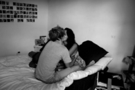 Kiss In Bed