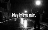 Kiss In The Rain At Night