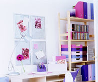 Colorful Wooden storage containers