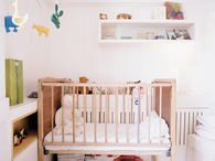 Nursery box shelf