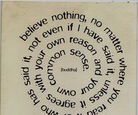 Believe Nothing