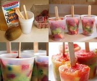 DIY Fresh Fruit Pops
