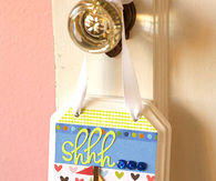 Wooden plaque