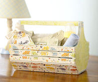 Wooden baby caddy