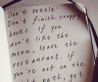 Dont Settle