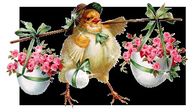 Vintage Easter Chick