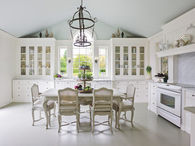 Elegant All White Kitchen