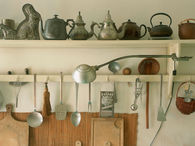 Collection of Antique Teapots & Utensils