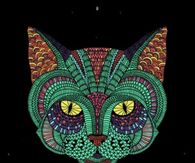 Trippy Cat GIF