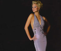 Elegant Lavender Gown