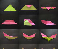 DIY Origami Winged Heart
