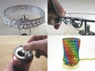 DIY Pop Top Lamp Shade