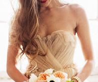 Beautiful tule wedding dress
