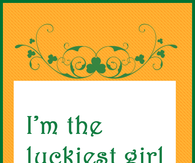 I'm the luckiest
