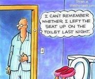 Left the seat up