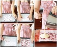 DIY Patterned Swiss Roll Cake