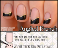 DIY Angeld french Nails