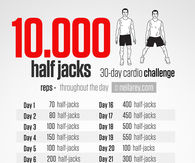 10.000 Half Jacks Challenge