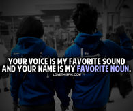 Your Voice Is My Favorite Sound