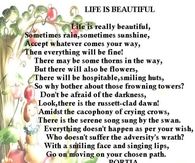 Life is beautiful