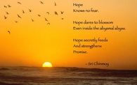 Hope knows no fear