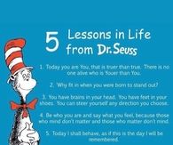 5 lessons in life from Dr Seuss